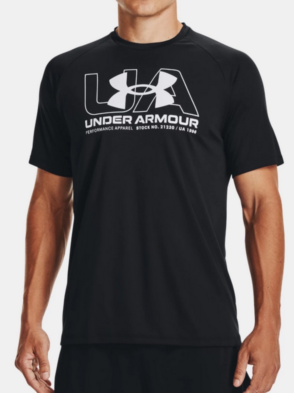 Under Armour Men’s Black Velocity Performance T-Shirt sz M